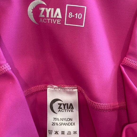 Zyia Active Fuchsia Brilliant High Rise 7/8 24” - Picture 8 of 9